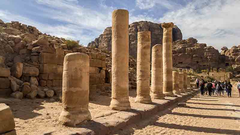 44 - Jordania - Petra - Via Columnada